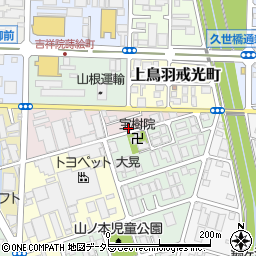 京都府京都市南区上鳥羽南戒光町67周辺の地図