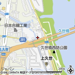 京都府京都市南区久世川原町79周辺の地図