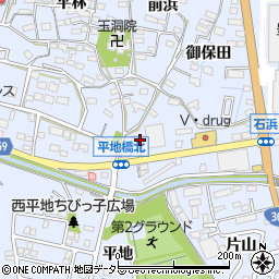 愛知県知多郡東浦町石浜須賀周辺の地図