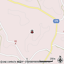 岡山県真庭市吉周辺の地図