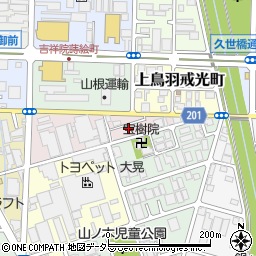 京都府京都市南区上鳥羽南戒光町47周辺の地図