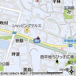 中日新聞石浜専売所周辺の地図