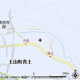 滋賀県甲賀市土山町青土612周辺の地図