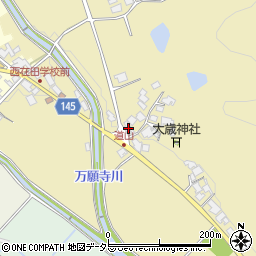 兵庫県加西市下道山町430-3周辺の地図