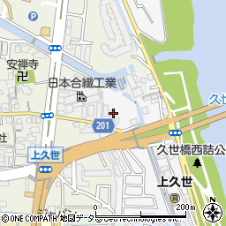 京都府京都市南区久世川原町147周辺の地図