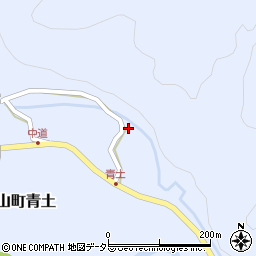 滋賀県甲賀市土山町青土570周辺の地図