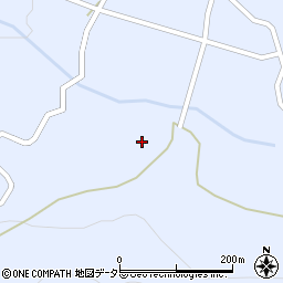 広島県庄原市比和町三河内586周辺の地図
