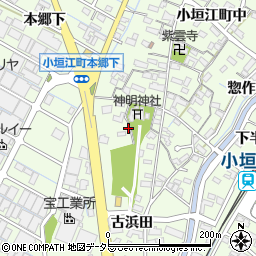 愛知県刈谷市小垣江町下43周辺の地図