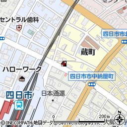 ＥＮＥＯＳ四日市駅前ＳＳ周辺の地図