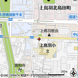 京都府京都市南区上鳥羽城ケ前町205周辺の地図