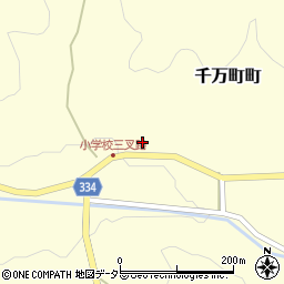 愛知県岡崎市千万町町開津田周辺の地図