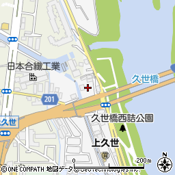 京都府京都市南区久世川原町周辺の地図