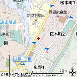 朝日新聞　星野伊東販売店周辺の地図