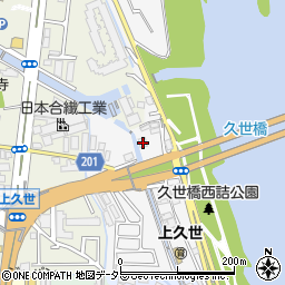 京都府京都市南区久世川原町72周辺の地図