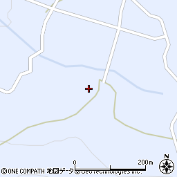 広島県庄原市比和町三河内584周辺の地図