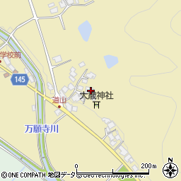 兵庫県加西市下道山町310周辺の地図