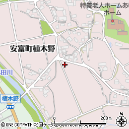 兵庫県姫路市安富町植木野310周辺の地図