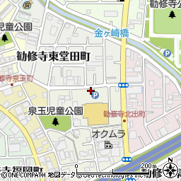 コーナン　勧修寺北店周辺の地図