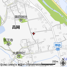 兵庫県神崎郡福崎町高岡900周辺の地図