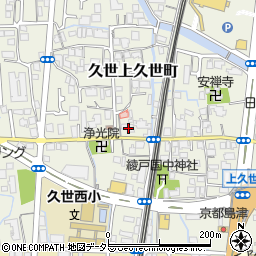 京都府京都市南区久世上久世町311周辺の地図