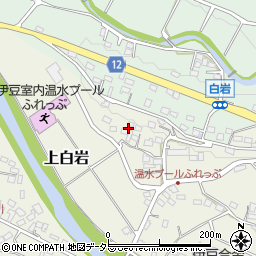 静岡県伊豆市上白岩811周辺の地図