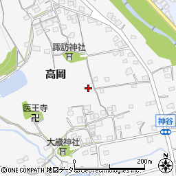 兵庫県神崎郡福崎町高岡1196周辺の地図