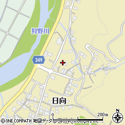 静岡県伊豆市日向636周辺の地図