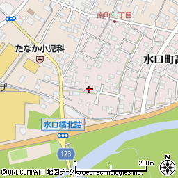 滋賀県甲賀市水口町高塚10周辺の地図