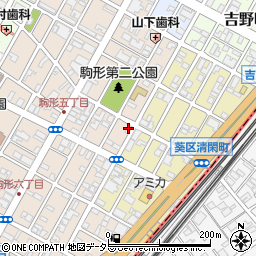 株式会社新愛知電機製作所　静岡営業所周辺の地図