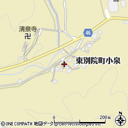京都府亀岡市東別院町小泉（大道）周辺の地図