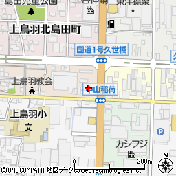 丸三冷蔵株式会社　本社周辺の地図