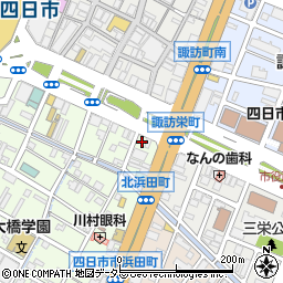 ピタットハウス　四日市駅前店周辺の地図