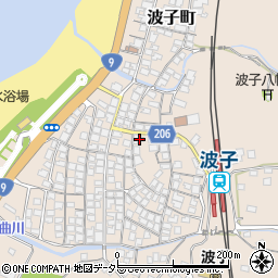 島根県江津市波子町イ-941周辺の地図