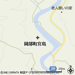 朝比奈川周辺の地図