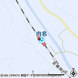 内名駅周辺の地図