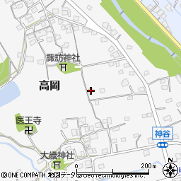 兵庫県神崎郡福崎町高岡1187周辺の地図