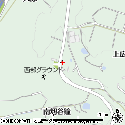愛知県知多郡東浦町緒川北籾谷鐘周辺の地図