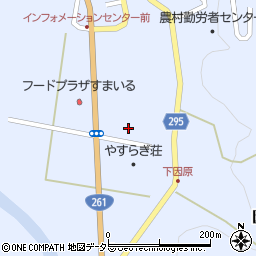 川本町役場　養護老人ホーム江川荘周辺の地図