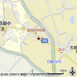 加西道山郵便局周辺の地図