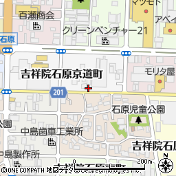 京都府京都市南区吉祥院石原京道町24周辺の地図