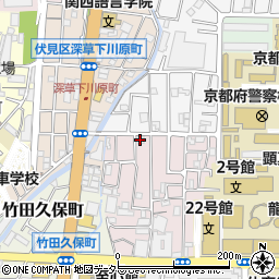 京都グレイスガーデン周辺の地図