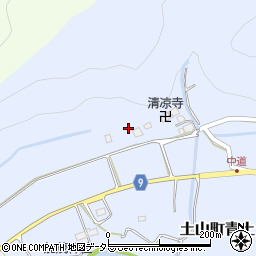 滋賀県甲賀市土山町青土873周辺の地図