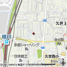 京都府京都市南区久世上久世町138周辺の地図