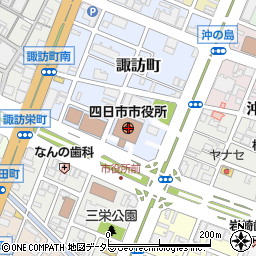 〒510-0000 三重県四日市市（以下に掲載がない場合）の地図