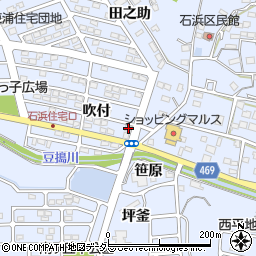 愛知県知多郡東浦町石浜吹付2-146周辺の地図