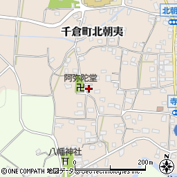 千葉県南房総市千倉町北朝夷457周辺の地図