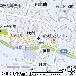 愛知県知多郡東浦町石浜吹付2-147周辺の地図