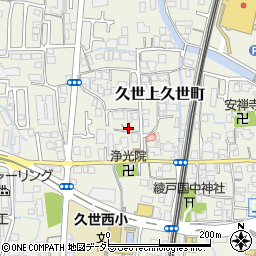 京都府京都市南区久世上久世町248周辺の地図