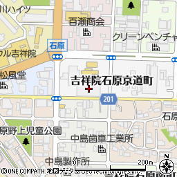 京都府京都市南区吉祥院石原京道町6周辺の地図