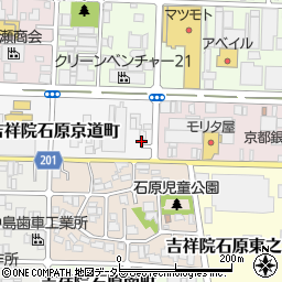 京都府京都市南区吉祥院石原京道町32周辺の地図